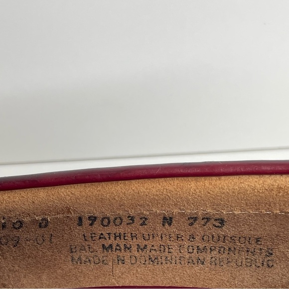 G.H.BASS MENS 1936 LOGAN FLAT STRAP WEEJUNS LOAFER leather sole - Picture 7 of 14